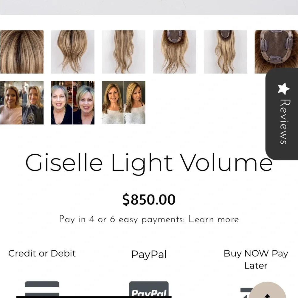 Long Wavy Clip-In Hair Extension - Honey Blonde - Picture 5 of 6